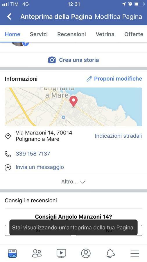 Angolo Manzoni 14 Polignano a Mare Luaran gambar